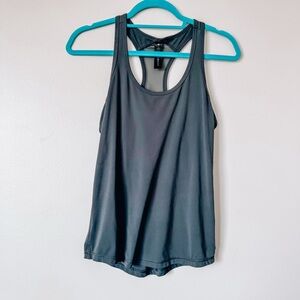 Yogalicious Grey Racerback Tank Top Size XS
